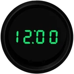 Clock Led Digital Green Black Bezel M8009G For Cars & Trucks Made In Usa!. Fixed Price $64.92.