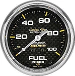 Auto Meter 4811 Carbon Fiber Fuel Pressure Gauge. Fixed Price $102.99.