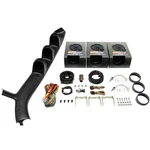 Glowshift Tinted Oil Temp/water Temp/volt Gauges & Pod Fits 87-93 Ford Mustang. Fixed Price $269.99.