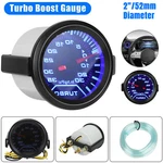 Universal 2" 52MM Car Led Psi Turbo Boost Gauge Pressure Vacuum Smoked Face 12V. Fixed Price $15.18.