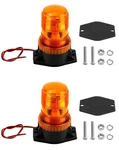 Qwork Amber Led Strobe Lights, Warning Emergency Flashing 2 Pack, Orange. Fixed Price $27.99.