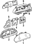 Genuine Ford Fuel Gauge XF5Z-9280-AA. Fixed Price $23.35.