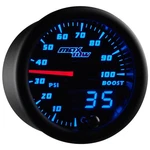 52MM Black & Blue Maxtow Double Vision 100 Psi Diesel Boost Gauge. Fixed Price $114.99.
