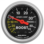 Autometer 3308 Sport-comp Mechanical Boost/vacuum Gauge. Fixed Price $99.99.
