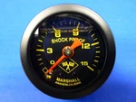 Marshall Gauge 0-15 Psi Fuel Pressure Oil 1.5" Midnight Black Liquid. Fixed Price $29.95.