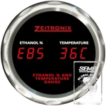 Zeitronix ECA-2 Ethanol Content Analyzer Can Bus With Sensor & Dual Gauge Red. Fixed Price $439.99.