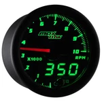 52MM Black Double Vision 10,000 Rpm Tachometer Gauge. Fixed Price $72.99.