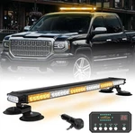 Xridonsen 28.4" 80 Led Roof Top Strobe Light Bar Amber/white. Fixed Price $127.98.