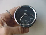 Vg Used Oe Jaeger Smiths Oil Pressure Gauge Triumph TR4 Tested And Works. Fixed Price $65.00.