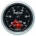 Autometer Sport-comp Ii Voltometer Gauge Digital 2-1/16IN 18V. Fixed Price $275.17.