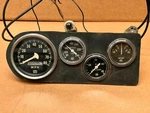 Vintage Stewart Warner Gauge Dash Panel Speedometer Oil Temp Amp. Fixed Price $251.99.