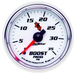 Autometer 7104 C2 Series 2-1/16" Boost Gauge, 0-35 Psi. Fixed Price $133.98.