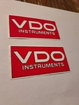 Vintage 70S 80S Vdo Instruments Sticker Decal Race Street Car Hot Rod Rat. Fixed Price $16.31.
