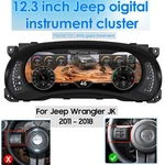 12.3'' Digital Instrument Cluster For Jeep Wrangler 2011-2017 Speedometer Gauges. Fixed Price $426.55.