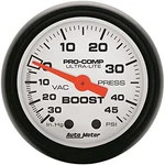 Autometer Phantom 52MM 30IN HG-VAC/45PSI Mechanical Vacuum/boost Gauge. Fixed Price $97.50.