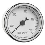 Glowshift Classic White Transmission Temperature Vintage Gauge Kit Sensor. Fixed Price $74.99.