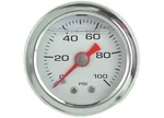 Big End Performance Liquid Filled White Pressure Gauge 0100 Psi. Fixed Price $41.91.