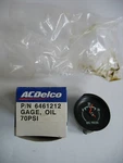 Acdelco Gm 1968-71 Corvette Oil Gauge 70PSI 6461212. Fixed Price $39.99.