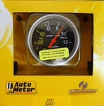 Auto Meter 3401 Sport-comp Vacuum Boost Mechanical Gauge 5/8 30 In.hg/ 20 Psi. Fixed Price $104.11.
