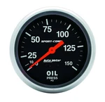 Autometer 3423 Sport-comp Oil Pressure Gauge, 2-5/8", 150 Psi, Mechanical. Fixed Price $107.84.
