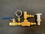 Hot Rod Jet Boat Water Pressure Regulator Kit With Gauge And Ball Valve. Fixed Price $160.00.