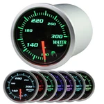 2" 52MM Silver 7 Color Electric Water Temp F Gauge Meter With Sensor In. Fixed Price $22.99.