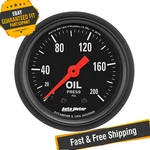 Auto Meter 2605 Z-series Mechanical Oil Pressure Gauge, 2-1/16", 200 Psi. Fixed Price $110.86.