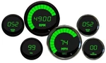 Universal 6 Set With Green Led And Black Bezel + Made In The Usa. Fixed Price $404.69.