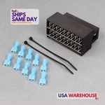 New Vintage Usa 99501-05, Kit Adapter Gauge Panel Fits Ford 18-PIN Performance. Fixed Price $116.18.