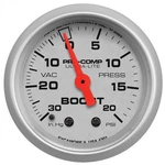Auto Meter 4301 Ultra-lite Vacuum Boost Mechanical Gauge 1/16 In.hg/ 20 Psi. Fixed Price $103.99.