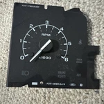 1992 1996 Ford Series Bronco Cluster Tachometer Gauge F3TF-10E853-AA. Fixed Price $60.00.