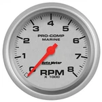 Autometer 200779-33 Marine Tachometer Silver 0-8000RPM 3-3/8". Fixed Price $253.47.