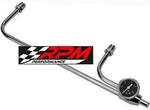 Holley Chrome Fuel Line 4776 4777 4778 4779 4150 Carburetor Gauge 3/8" Hose. Fixed Price $29.95.