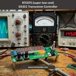 RTC07S (SI5351 Hf Digital Vfo + Bfo S-meter Transceiver Controller) 7SEGMENT. Fixed Price $33.75.