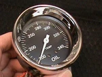 Oil Gauge Temperature 2-5/8" Make Waves Super Pro 2599 New. Fixed Price $10.00.