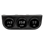 Intellitronix 2-1/16 Led Digital Panel 3-GAUGE Black Finish. Fixed Price $210.65.