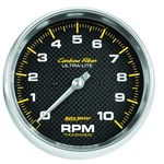 Autometer 4898 Gauge Tachometer 5" 10K Rpm In-dash Carbon Degree Fiber. Fixed Price $327.85.
