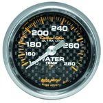 Auto Meter Coolant Temperature Gauge 4731; Carbon Fiber 140 280 2-1/16". Fixed Price $99.77.