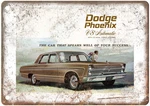 Vintage 1965 Dodge Phoenix Auto Ad Retro Look Reproduction Metal Sign AM3308. Fixed Price $26.95.
