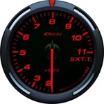 Defi 60MM Red Racer Series Exhaust Temperature Gauge DF11805. Fixed Price $244.00.