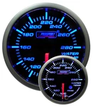 Water Temperature Gauge-premium Series W/ Peak Recall & Warning Blue/white 52MM. Fixed Price $70.00.