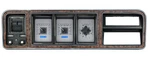 Dakota Digital 73-79 Ford Pickup Analog Gauge System Silver Blue VHX-73F-PU-S-B. Fixed Price $945.25.