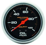 Autometer 5421 Pro-comp 2-5/8" Oil Pressure Gauge, 0-100 Psi, Liquid Filled. Fixed Price $131.24.
