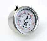 Turbosmart Fuel Pressure White Silver Gauge 0-100PSI Liquid Filled TS-0402-2023. Fixed Price $33.29.