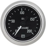 Stewart Warner 82324 Dlx 2-1/16 Oil Pressure Gauge, Mech, 10-200 Psi. Fixed Price $82.99.