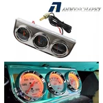52MM ''2 Chrome Triple Gauge Set Water Temp Mechanical Oil Pressure Amp Meter. Fixed Price $25.88.