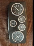 5-GAUGE Panel, Includes Speedometer, Tachometer, Amp, Oil, Water Gauges.. Fixed Price $250.00.