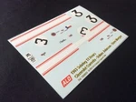 1963 Sebring #3 Chevrolet Corvette Delmo Johnson/dave Morgan 1:24 Decals. Fixed Price $17.40.