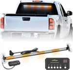 Xridonsen 35 Inch Traffic Advisor Light Bar 144 Led Amber/white. Fixed Price $95.23.