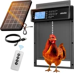 Okkobi Automatic Chicken Coop Door Solar Powered - Lcd Display. Fixed Price $92.77.